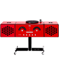 RADIOFONOGRAFO RR226 FO-ST RED - DYKE & DEAN