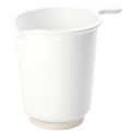 WHITE MELAMINE STIRRING JUG - DYKE & DEAN