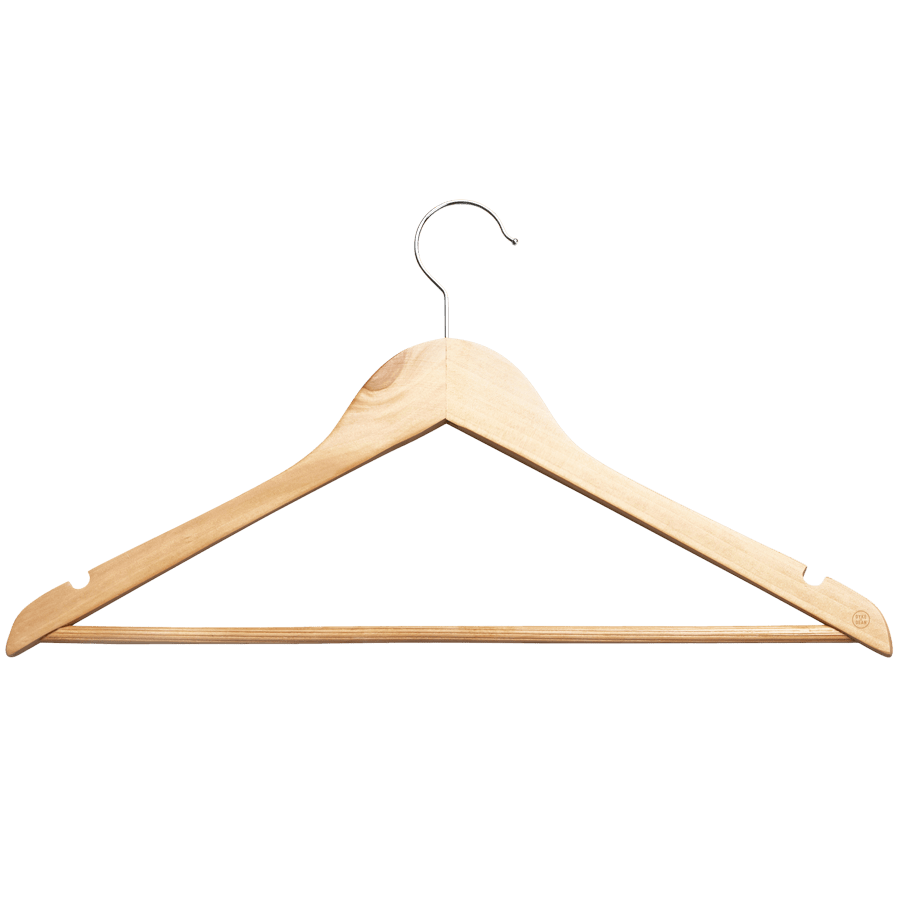 WOODEN CLOTHING HANGER - DYKE & DEAN