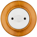 WOODEN PORCELAIN WALL SOCKET PADELUS MOTION SENSOR - DYKE & DEAN